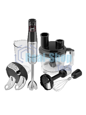 Блендер погружной Maunfeld MF-123SB PRO черный, 1000 Вт