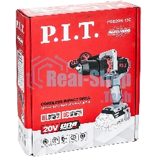 Дрель ударная P.I.T. PSB20H-13C патрон:быстрозажимной реверс