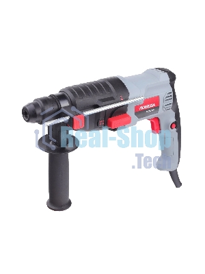 Перфоратор ПОБЕДА П-24/800, SDS+, 800Вт, 1200об/мин, 5300уд/мин, макс. диаметр бурения 24мм, дополнительная рукоятка, глубиномер, кейс
