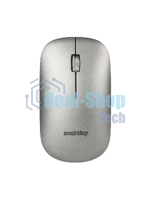 Комплект клавиатура+мышь Smartbuy 233375AG беспроводной, USB, 1600 DPI, серебристый