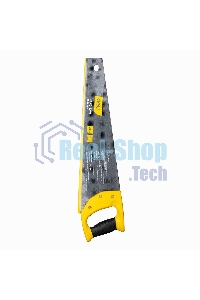 Ножовка по дереву Deli DL6845A 450мм Материал: 65Mn. Термообработанная поверхность. Шлифовка зубов с 3-х сторон. Литая ручка из двухкомпонентного противоударного пластика.