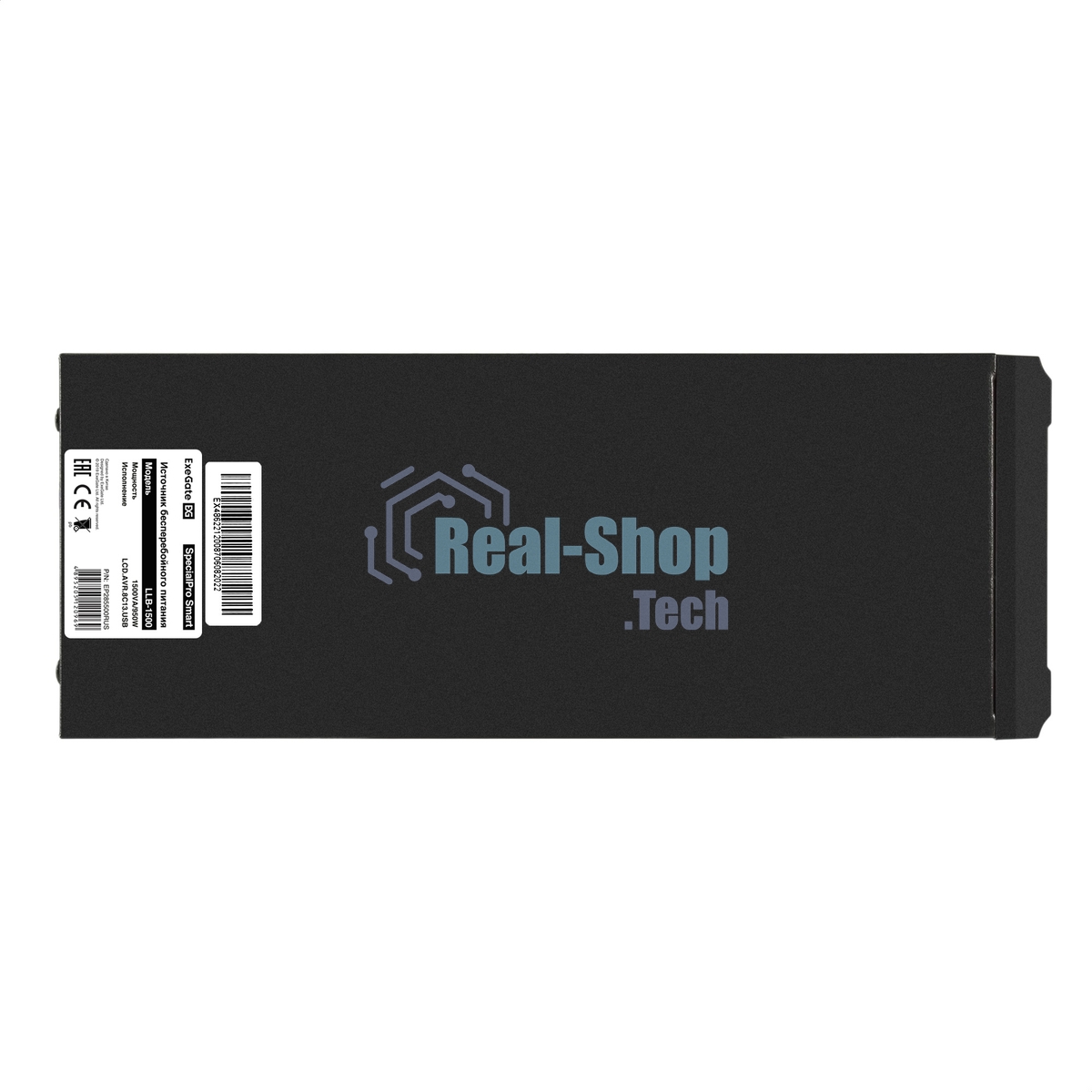 Источник бесперебойного питания ExeGate EP285500RUS SpecialPro Smart LLB-1500.LCD.AVR.C13.RJ.USB 1500VA/950W, LCD, AVR, 6*IEC-C13, RJ45/11, USB, черный