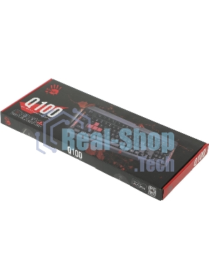 Клавиатура проводная A4Tech Bloody Q100 USB черный