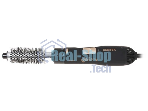 Фен-щётка Centek CT-2059 черный/золотистый, 1200 Вт, 25 мм
