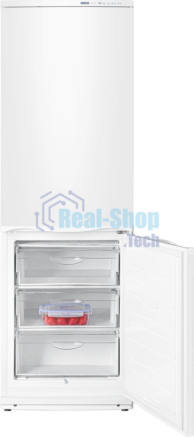 Холодильник Atlant ХМ-6021-031 белый двухкамерный 225/101л морозилка снизу