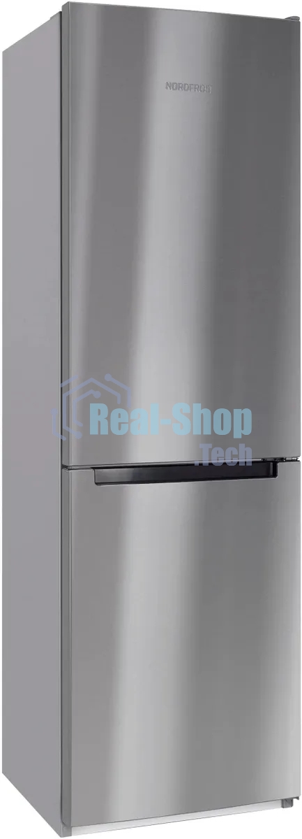 Холодильник Nordfrost NRB 162NF X нержавеющая сталь двухкамерный 205/105 л морозилка снизу