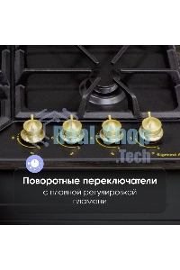 Газовая варочная панель Zigmund & Shtain G 19.6 B черный