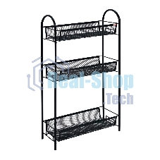 Этажерка ЗМИ Ладья 13 черный Э 399 Ч