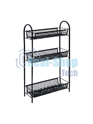 Этажерка ЗМИ Ладья 13 черный Э 399 Ч