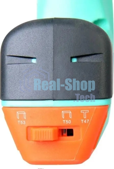 Степлер аккумуляторный Sturm! CET1201 скобы тип 53: 11.4мм 4-10мм гвозди тип 47: 14мм