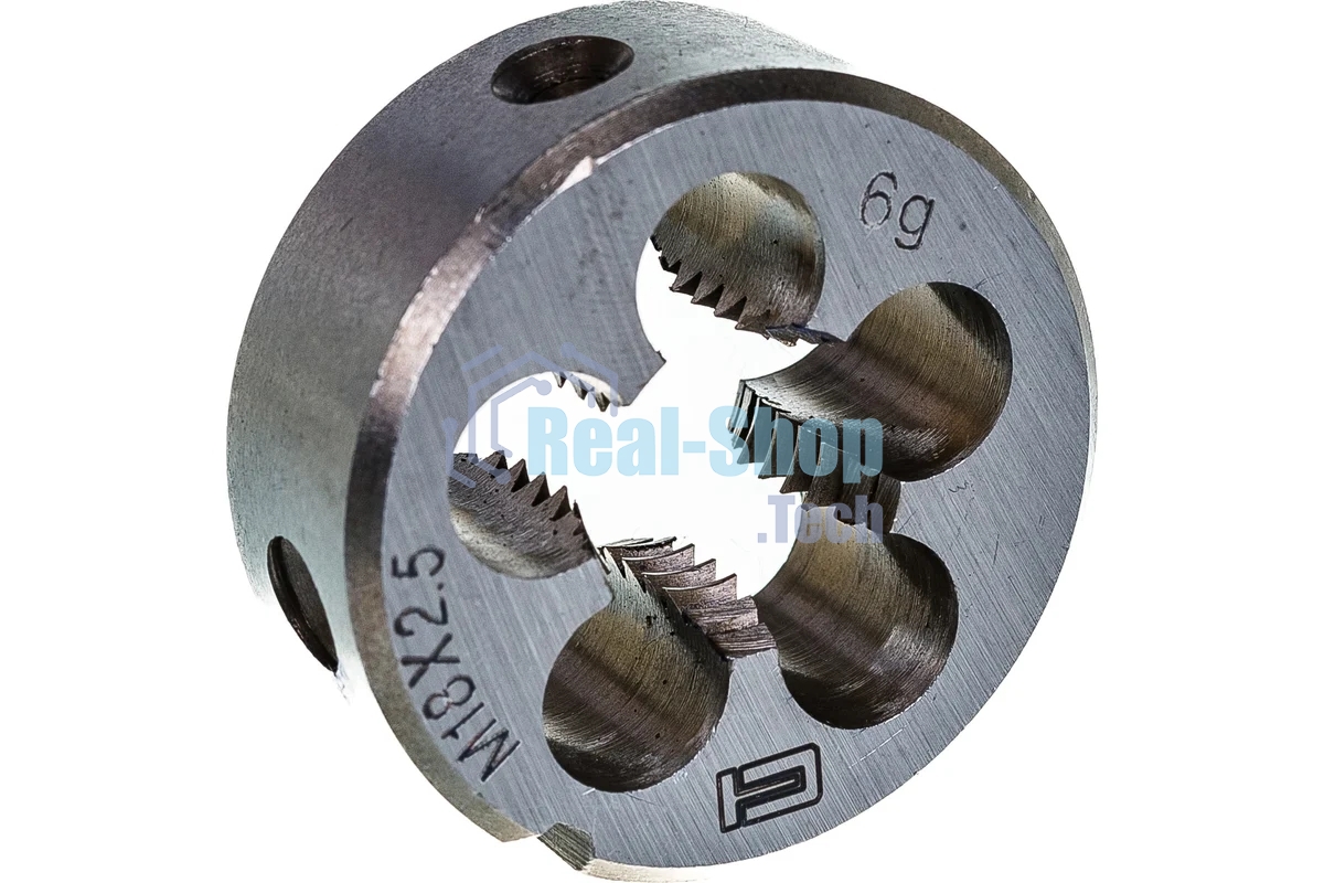 Плашка Сибртех М18x2,5 мм