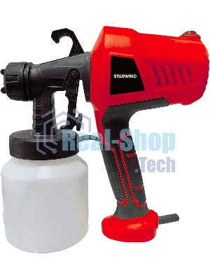 Краскопульт электрический Starwind SG450 400Вт бак:800мл 650мл/мин