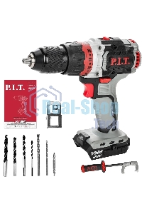 Дрель ударная P.I.T. PSB20H-13C патрон:быстрозажимной реверс