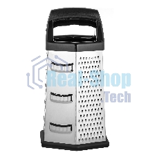 Терка LARA LR07-53 6 поверхностей, высота 23 см, нерж. сталь, нескользящее основание, ручка