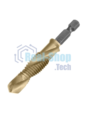 Сверло-метчик Denzel М12 х 1,75 мм, Р6М5