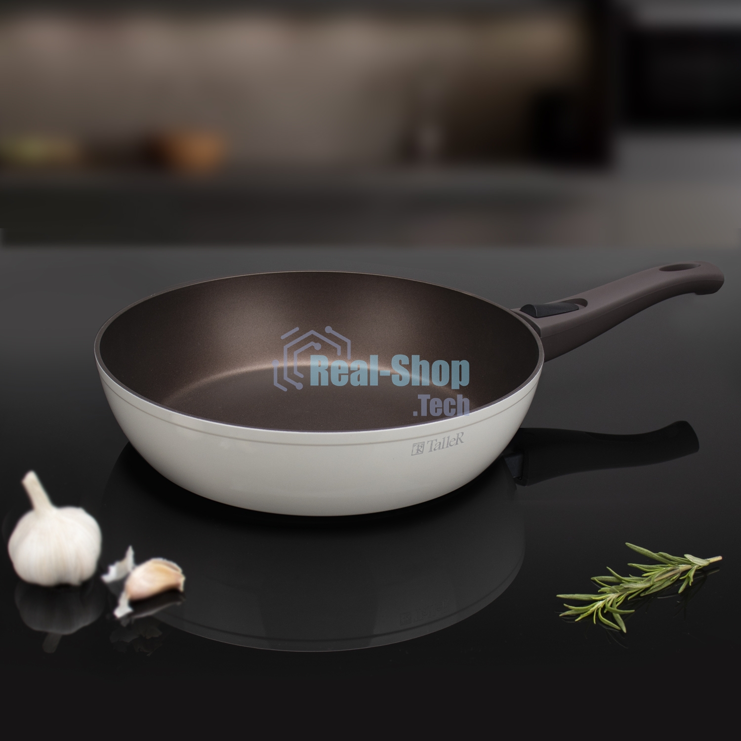 Сковорода глубокая TalleR TR-44109 Хюгге 26 см, со съемной ручкой