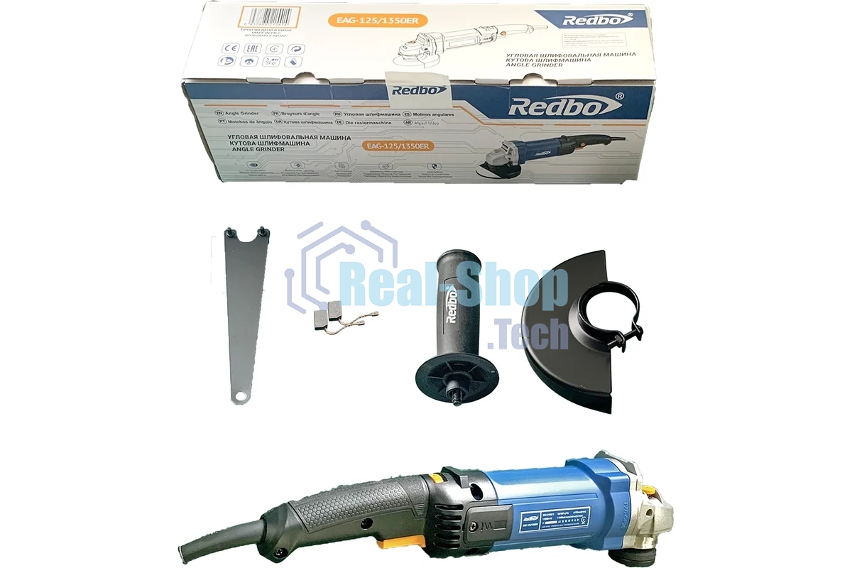 Угловая шлифовальная машина Redbo EAG-125/1350ER