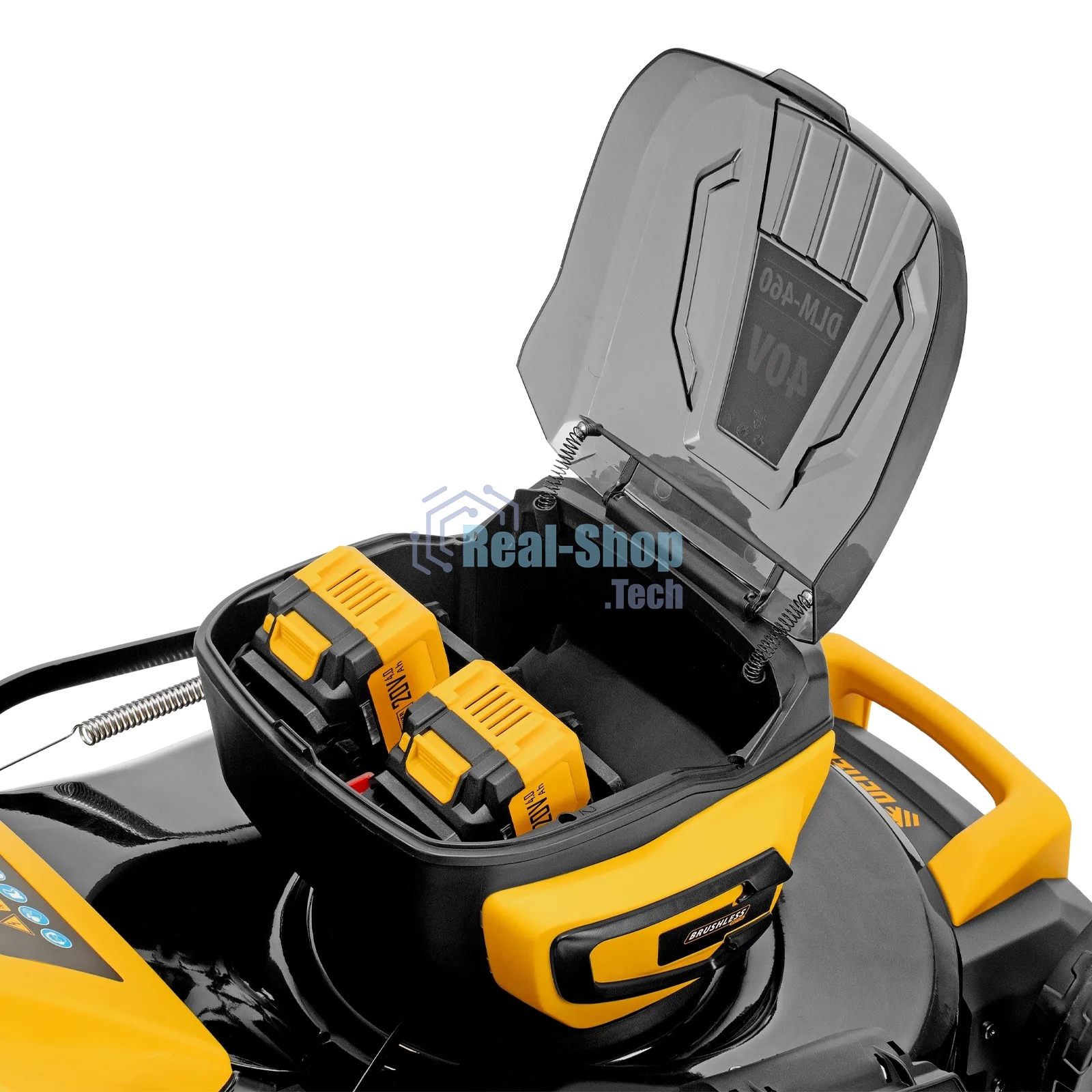 Газонокосилка аккумуляторная бесщет. Denzel DLM-460, 460 мм, травосб. 65 л., Li-Ion, 40 В