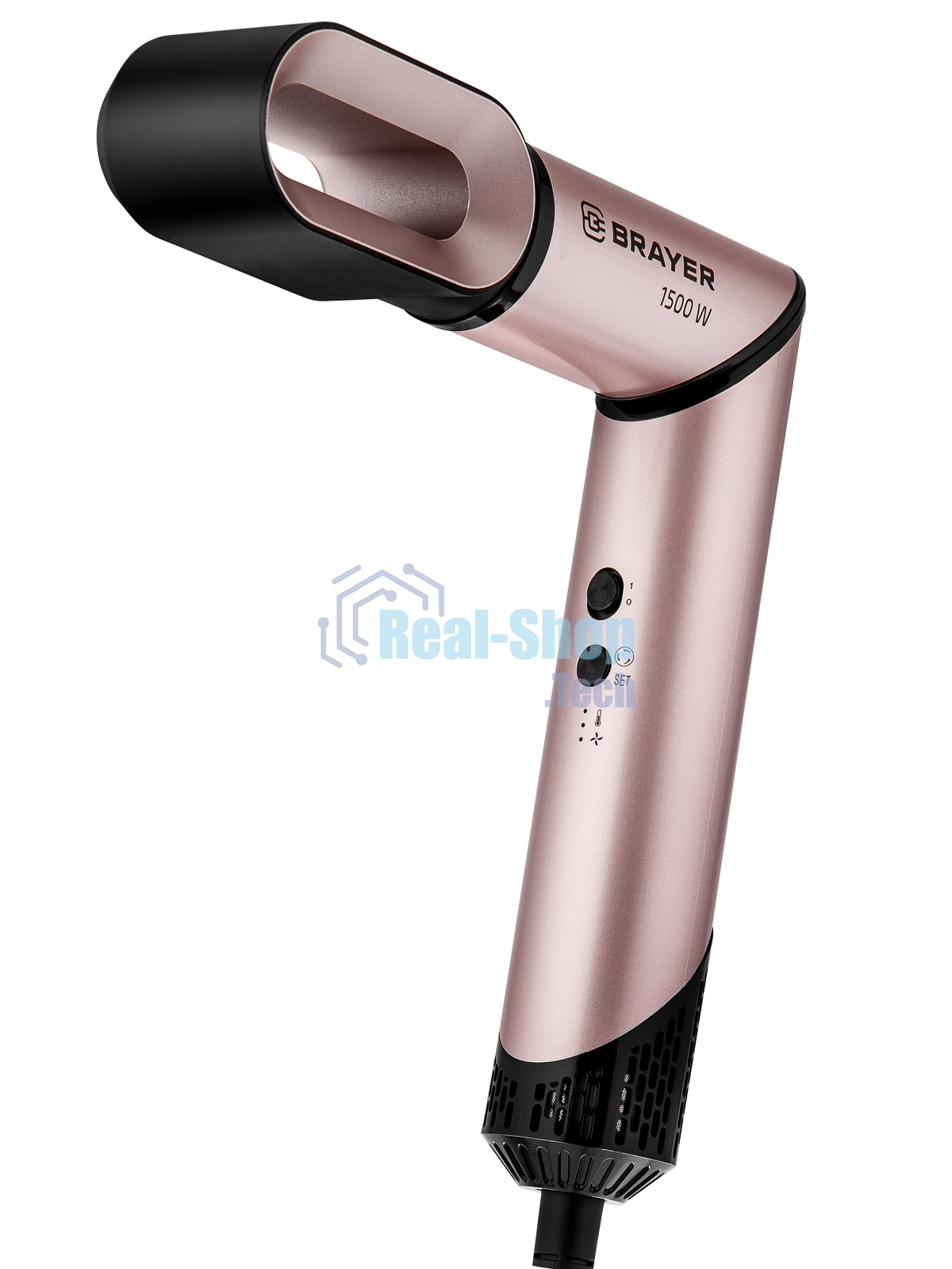 Фен-мультистайлер BRAYER BR3309, 1500 Вт, компактный, 25/32/40-61 мм