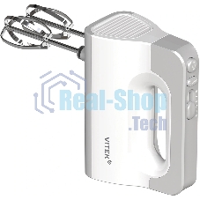 Миксер ручной Vitek VT-HM5001 800Вт белый/серебристый