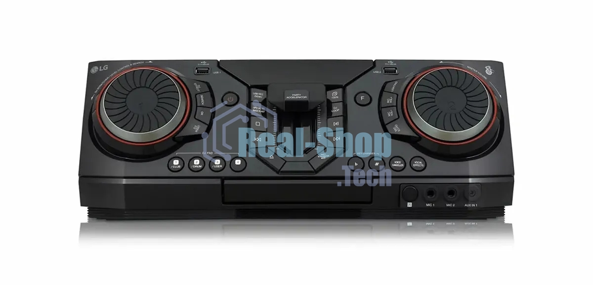 Минисистема LG CL98-FS черный 3500Вт FM USB BT