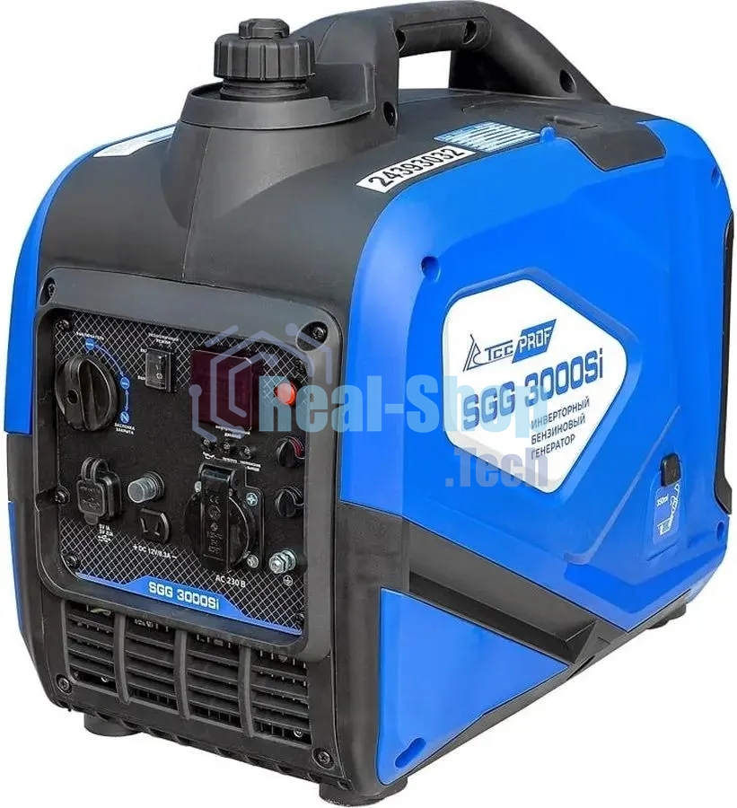 Электрогенератор бензиновый ТСС SGG 3000Si, 3 кВт, 60 дБ, 21 кг