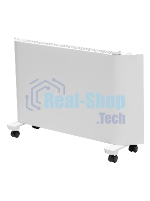 Конвектор Denzel XCE-2000 белый, 2000 Вт, 25 м2, термостат