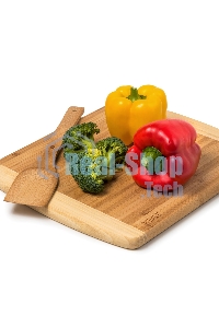 Доска разделочная TalleR TR-52204 с лопаткой, 29,5x34,5x1,9 см + 30,5 см