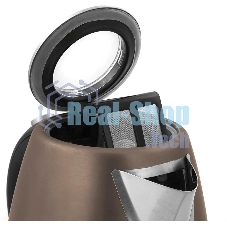 Чайник электрический Vitek VT-7025 (ST) 1850-2200 Вт/Макс объем 1.7 л/Корпус из нерж стали.Скрытый нагр элемент