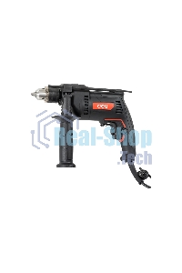 Дрель Deli DE-CZ13-1E, 680Вт, сетевая, ударная