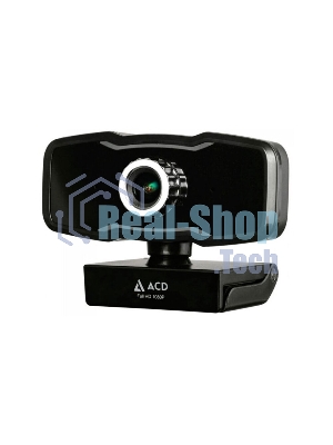 Веб-камера ACD-Vision UC500 CMOS 2МПикс, 1920x1080p, 30к/с, микрофон встр., USB 2.0, универс. крепление, черный корп. RTL