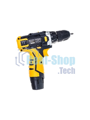 Дрель-шуруповерт Deko DKCD12FU-Li, 12 В, 2 Ач, 28 Нм, щеточный