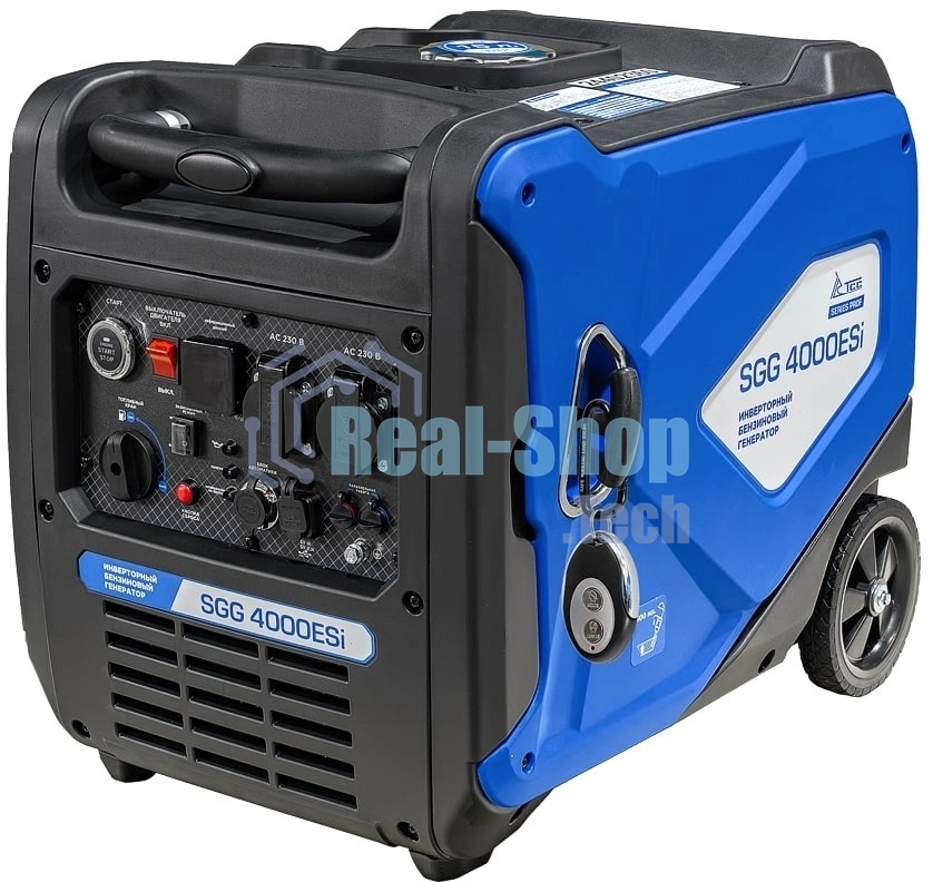 Электрогенератор бензиновый инверторный ТСС SGG 4000ESi, 3.7 кВт, 60 дБ, 42 кг