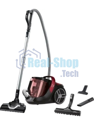 Пылесос Tefal TW7253EA красный/черный, 550 Вт, уборка сухая, пылесборник контейнер, 2.5 л