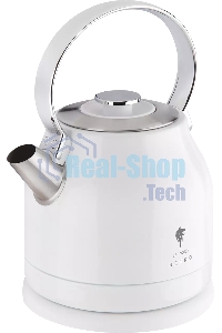 Чайник электрический LEONORD LE-1904 1,5 л, 2200 Вт, нержавейка, RETRO белый
