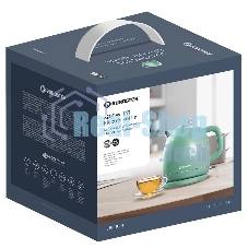 Чайник электрический Eurostek EEK-1841 1,7 л, 2200 Вт, зеленый