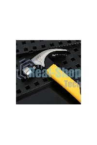 Молоток-гвоздодер Deli DL5002F 450 гр магнит, противоскользящий боек, фиберглассовая рукоять