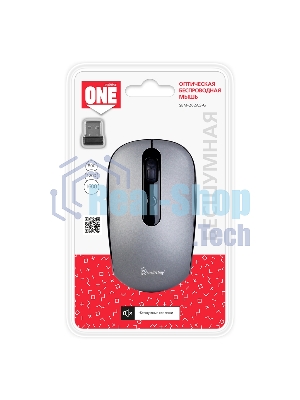 Мышь беспроводная Smartbuy ONE 262AG серебро (SBM-262AG-G)