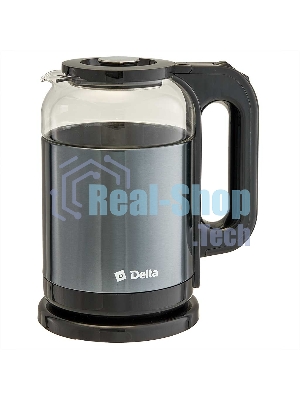 Чайник электрический DELTA DL-1115 серый