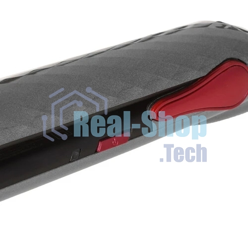 Выпрямитель для волос Homestar HS-8015 серебристый/красный, 25 мм, 200 °C, 1 режим