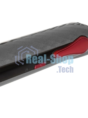 Выпрямитель для волос Homestar HS-8015 серебристый/красный, 25 мм, 200 °C, 1 режим