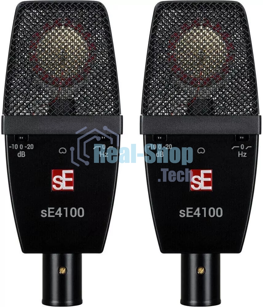 Микрофон конденсаторный sE Electronics SE 4100 Pair подобранная пара универсальных студийных конденсаторных микрофонов с большой диафрагмой 1
