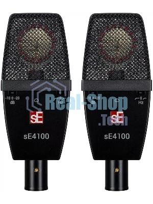 Микрофон конденсаторный sE Electronics SE 4100 Pair подобранная пара универсальных студийных конденсаторных микрофонов с большой диафрагмой 1