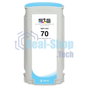 Картридж струйный HP №70 C9452A голубой для HP DJ Z2100/Z3100 (130мл)