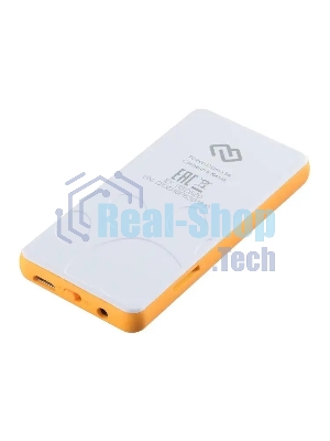 Плеер Hi-Fi Flash Digma S4 8Gb белый/оранжевый/1.8