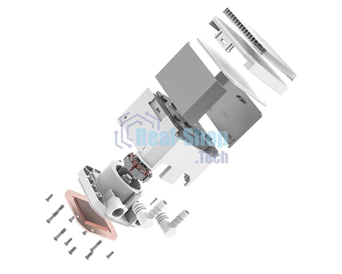 Система жидкостного охлаждения ID-COOLING DX360 MAX белый 120мм алюминий+медь 2150rpm 32.5db 4-pin 350W