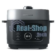 Мультиварка Redmond MP-112 серый, 3 л, 890 Вт, управление - кнопки, поворотный механизм, программ - 20