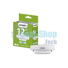 Лампа светодиодная GENERICA LL-T80-12-230-65-GX53-G T80 12Вт таблетка 6500К GX53 230В