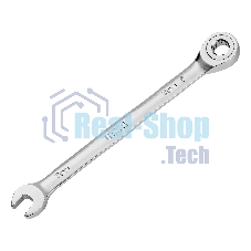 Ключ комбинированный трещоточный Denzel 7 мм, CrV, матовый хром 14701