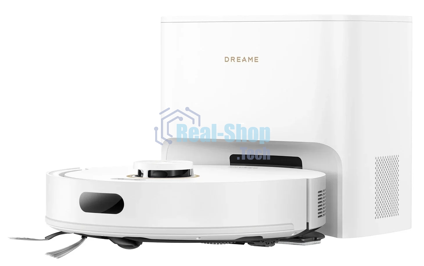 Робот-пылесос Dreame Bot F21 Plus белый, 3200 мАч Li-Ion, уборка влажная/сухая, пылесборник контейнер 0.22 л